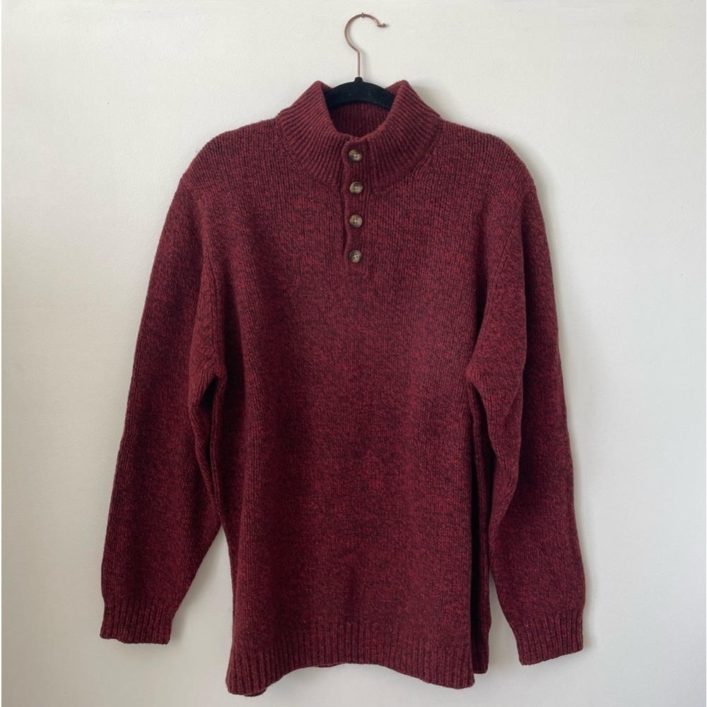 L.L.Bean Lambswool Pullover Sweater